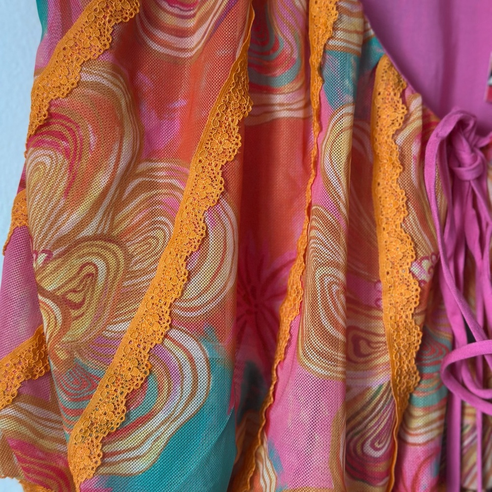 FARM Rio Multicolor Boho Blouse - Picture 6 of 13